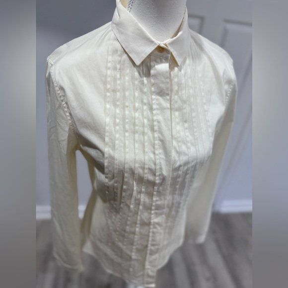 Akris eggshell dress shirt - Picture 3 of 10